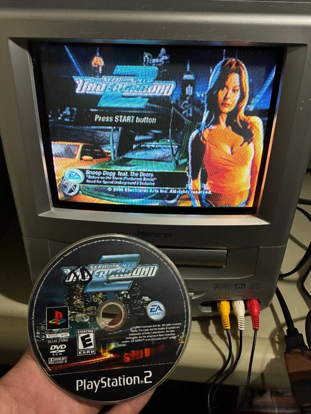 Need for Speed: Underground 2 (Sony PlayStation 2, 2004) PS2 - Disc Only